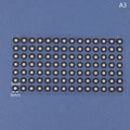 1 Sheet 3D Scanner Identification Points Reflective Markers Dot