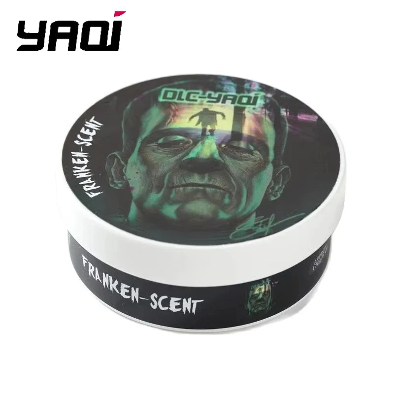 2026 New Arrival！YAQI Franken Scent Atisan 170g Shaving Soap for Men Luxury Comfortable Shaving Zpaxo