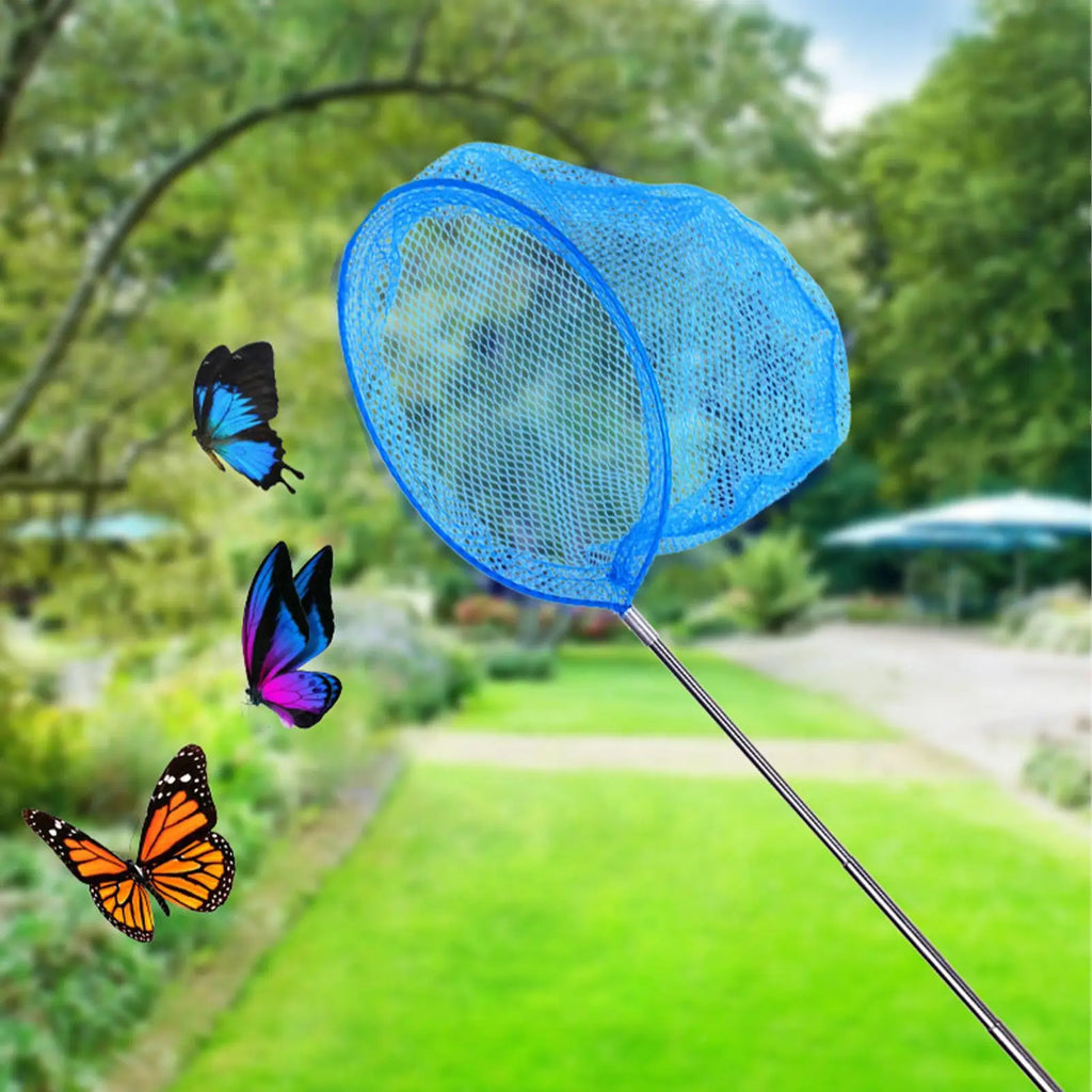 Professional Leaf Rake Deep Bag Swimming Pool Skimmer Net Telescopic