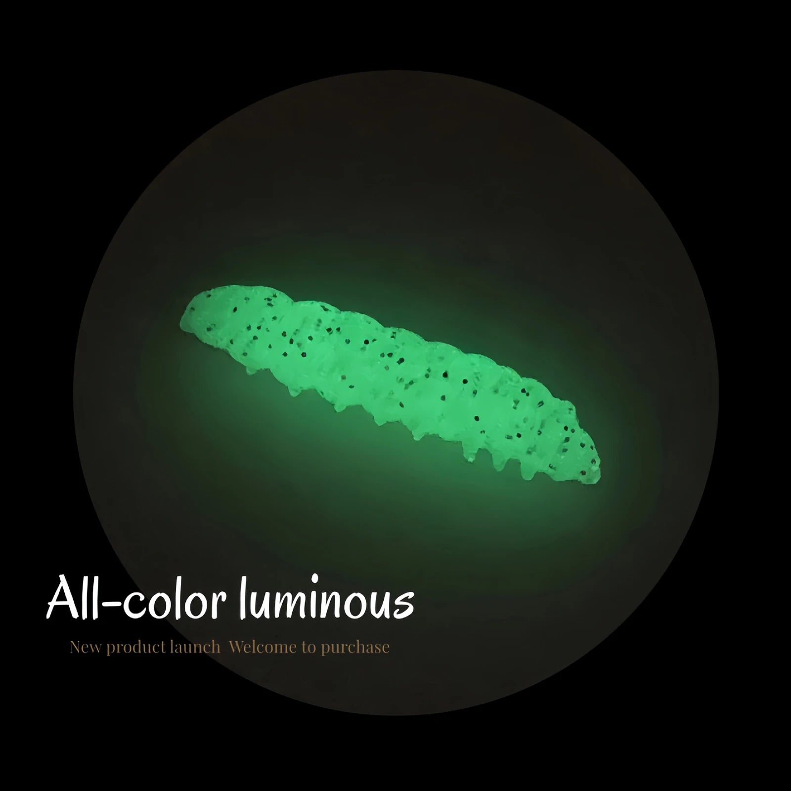 Box Luminous Simulation Grub Soft Baits Floating TPE Insect Lure