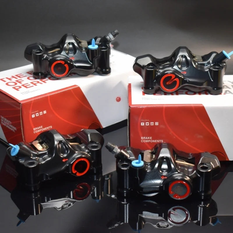 484 Brake Caliper 7075 Aluminum 4-Piston 100MM 108MM Motorcycle