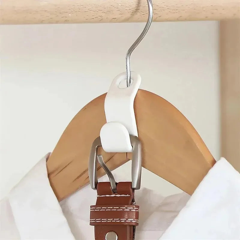 Stackable Wardrobe Hanger Hooks – Space-Saving Closet Organizer