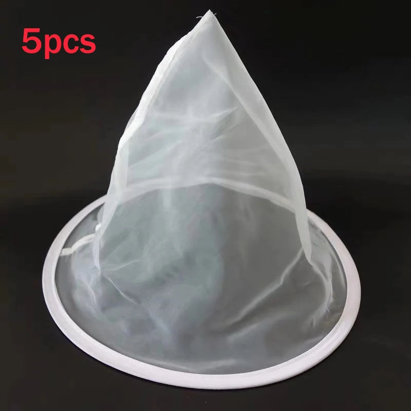 Stainless Steel Beekeeping Double Layer Honey Filter Settling Tank Zpaxo 5pcs Honey filters