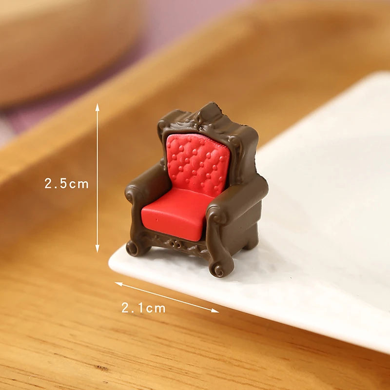 ▶1/12 Dollhouse Simulation Mini Furniture Model Dollhouse Living Room Scene Decoration Dolls House Ornament Pretend Play Toys Zpaxo A13