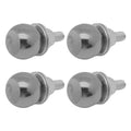 Decorative Round Head License Plate Screws – Car & Motorcycle