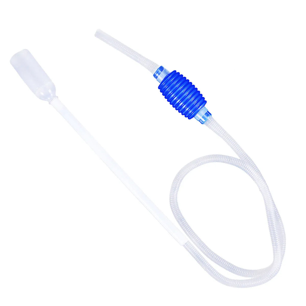 1 7m Aquarium Fish Tank Cleaner Siphon Pump Gravel Water Filter Easy