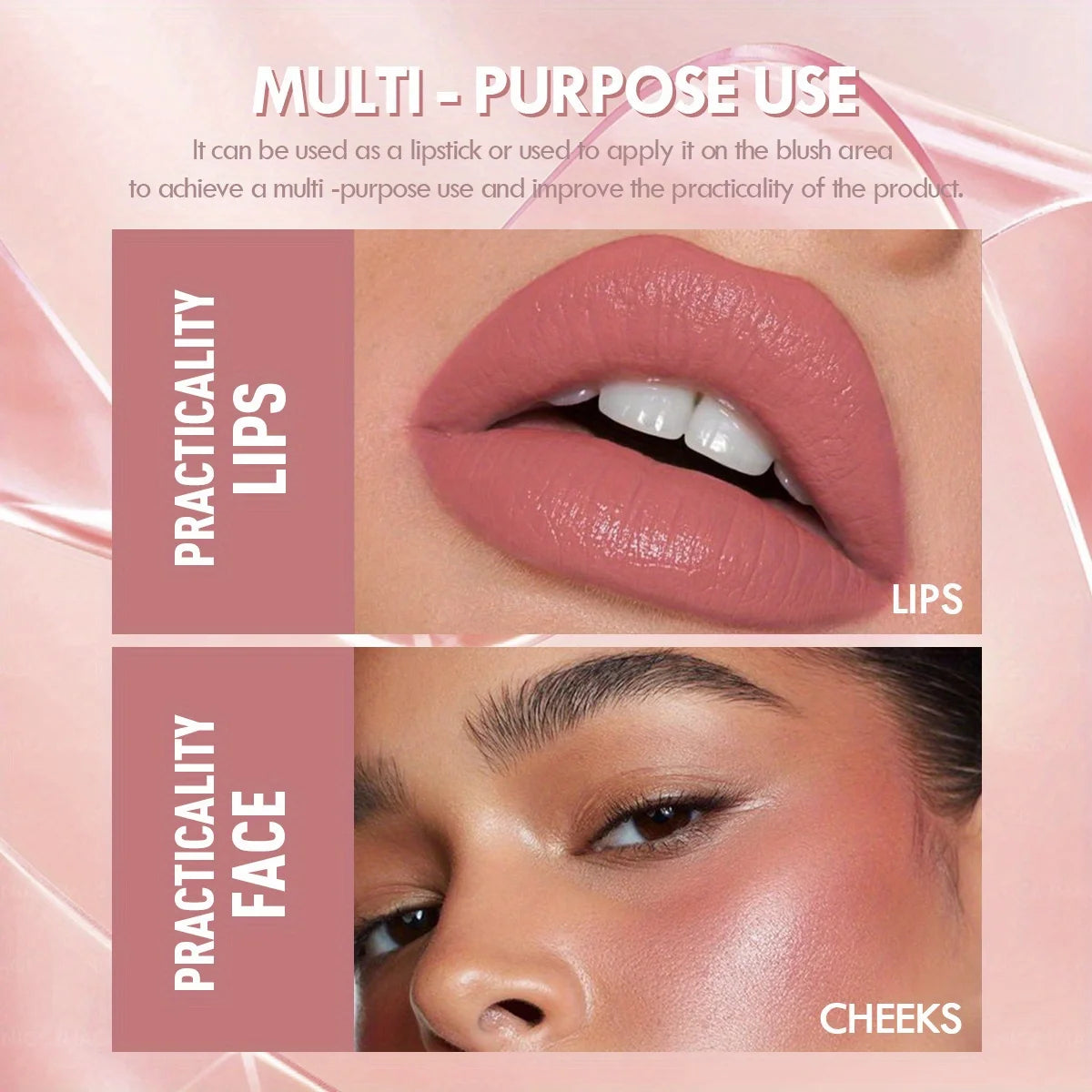 Brighten Lip Lipstick Moisturizing Water Light Solid Lip Gloss Glass Tea Russet Lip Glaze Tint Makeup Cosmetics Beauty Zpaxo