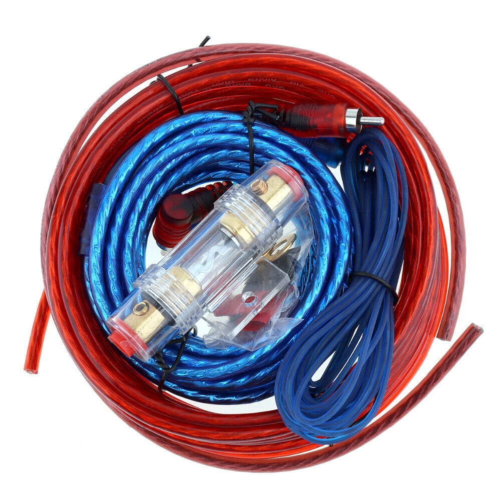 1500W Car Power Amplifier Wiring 60 AMP Fuse Holder Subwoofer Cable