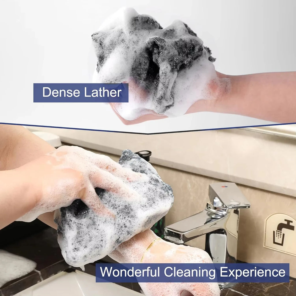 Japanese Exfoliating Bath Scrub Towel – Body Back Wash Cloth