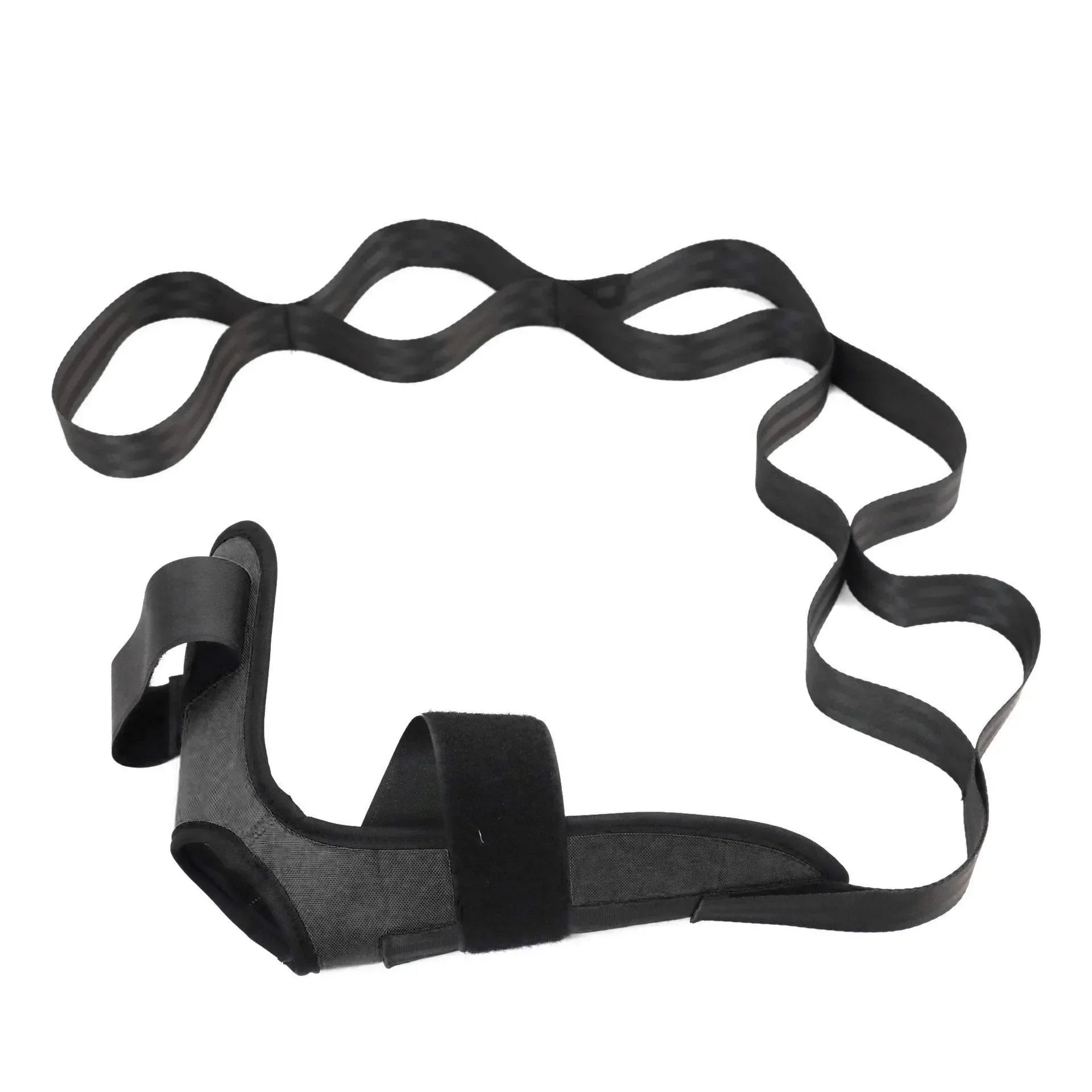 Yoga Leg Stretching Band Flexibility Stretching Band Rehabilitation Fitness Band Plantar Fasciitis Training Belt Foot Care Zpaxo Gray