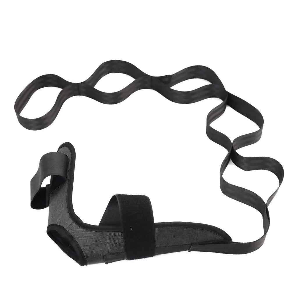 Yoga Leg Stretcher Strap – Ballet, Dance & Gymnastics Flex Belt Yoga Stretch Strap Zpaxo Gray