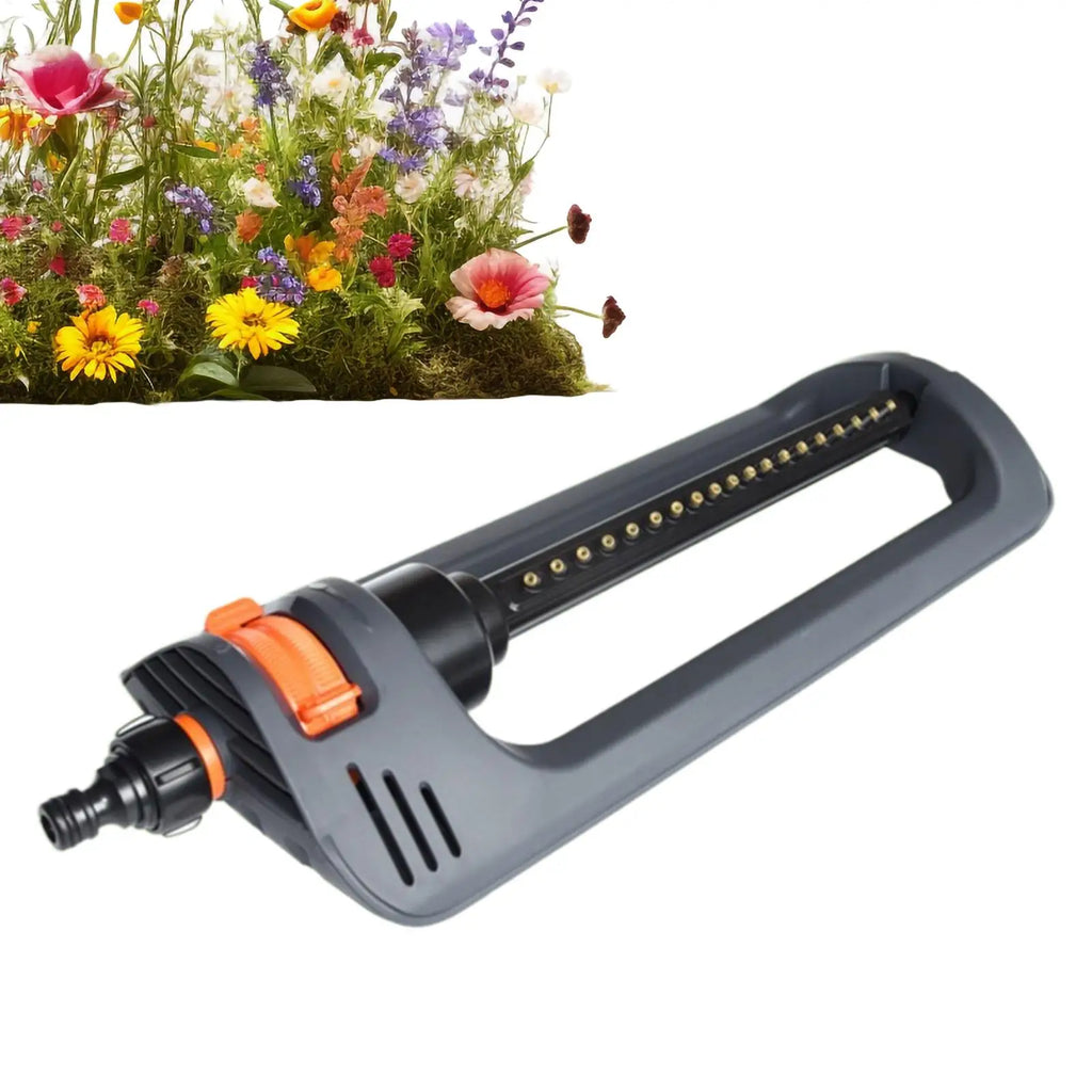 19 Holes Lawn Sprinkler 4 Spray Modes Garden Water Oscillating