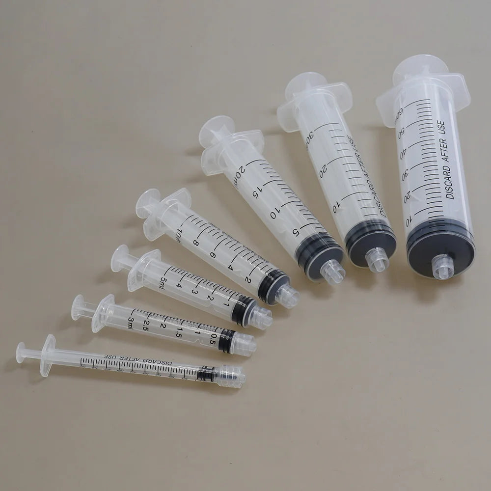 Luer Lock Syringe for Ink Injection And Industrial Dispensing - Available in Sizes 1ml 3ml 5ml 10ml 20ml 30ml 60ml Zpaxo