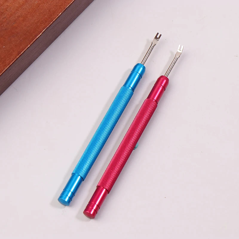 2pcs Watch Hands Remover Manual Watch Hand Needle Removal Lifting Tool Alloy Steel Watch Repair Tool Accessories For Watchmaker Zpaxo Multicolor