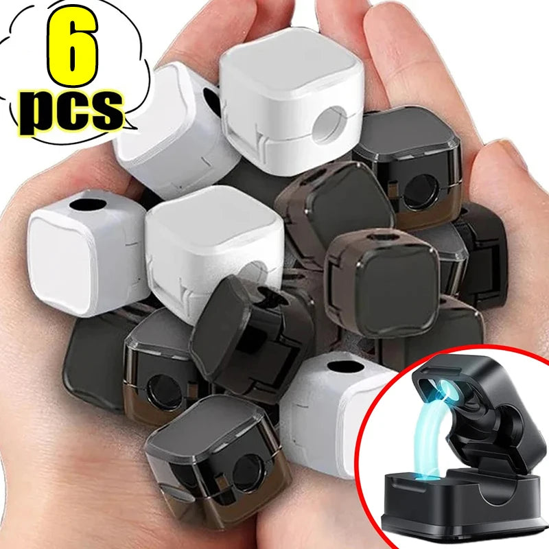 Magnetic Cable Clips Organiser Adjustable Cord Holder Under Desk
