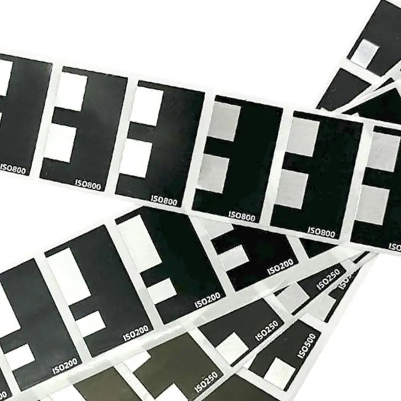 135 35mm Film Cassette DX Code Film Stickers for ISO800 and ISO1600 Film Loading Made Easy for Different Camera Models Zpaxo