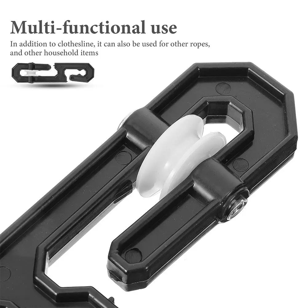 Outdoor Clothesline Separator Spreader Pulley Heavy Duty Aluminum
