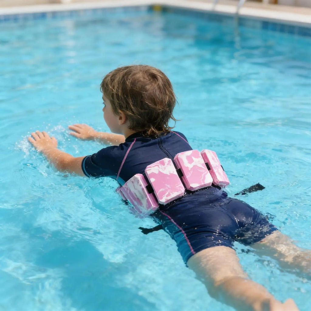 Swimming Float Belt EVA Water Aerobics Belt Adjustable Back Float Board Waistband Swim Buoyancy Aid Water Sports Training Belts Zpaxo