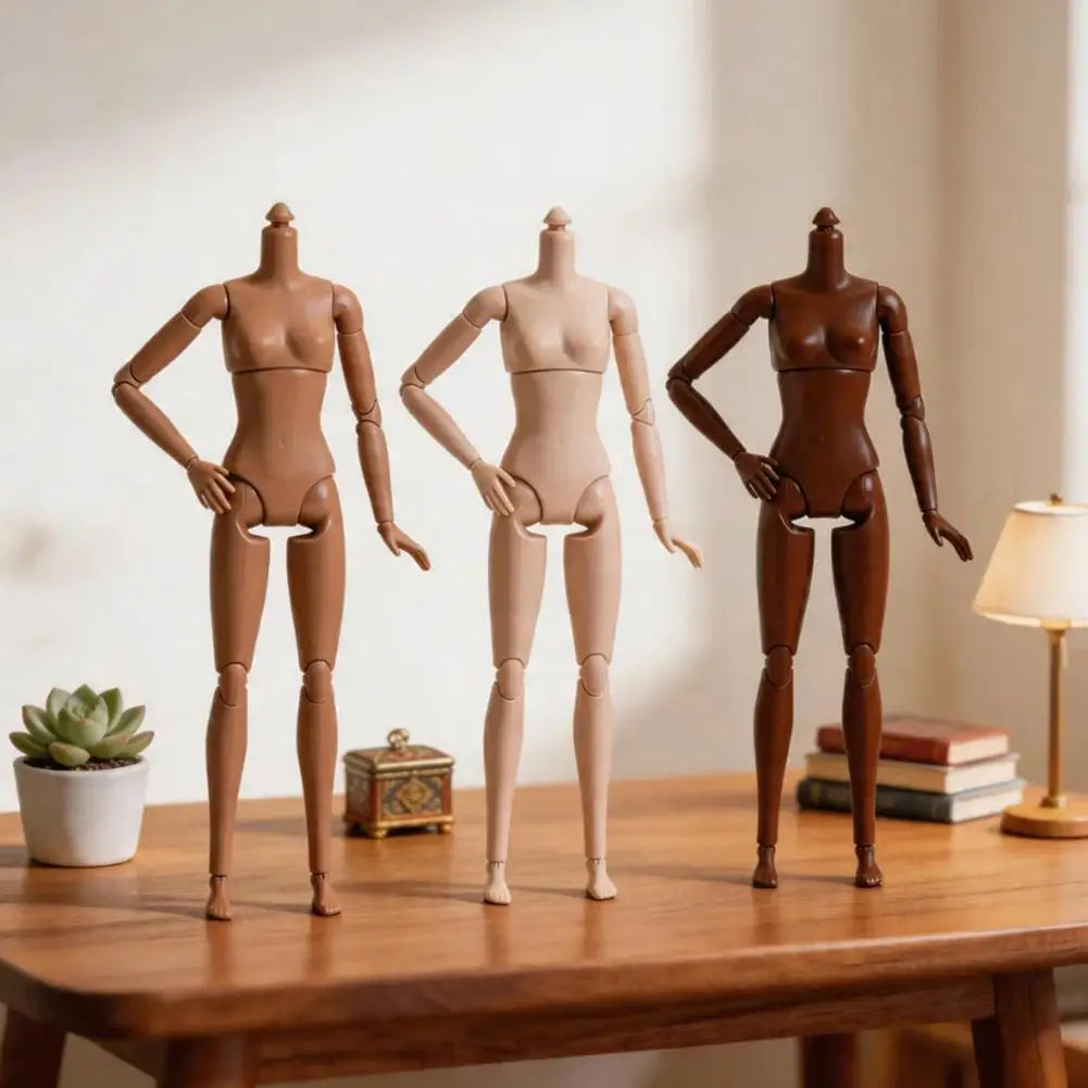 Custom DIY Art Photo Scale Action Figure Multi Jointed Movable Female Action Figure Body for Display Collection Nude Figure Zpaxo