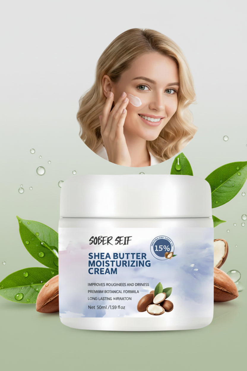 50ml Daily Repair Facial Cream Shea Butter Hyaluronic Acid Ceramide Deep Moisturizing Nourish Dry Dehydrated Skin Zpaxo