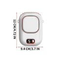 Waist Clip Fan 5 Speed Silent Bladeless Portable Rechargeable Mini