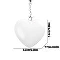 Rechargeable LED Purse Light Wallet Lamp Heart Shape Touch Sensor