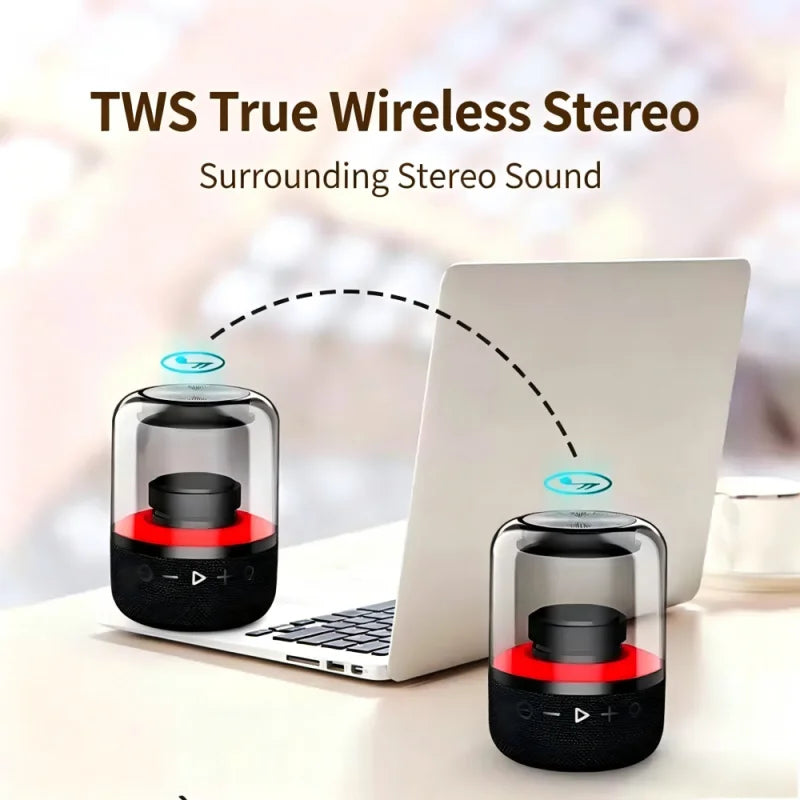 Glazed Symphony Bluetooth Speaker Subwoofer Wireless Suitable Zpaxo