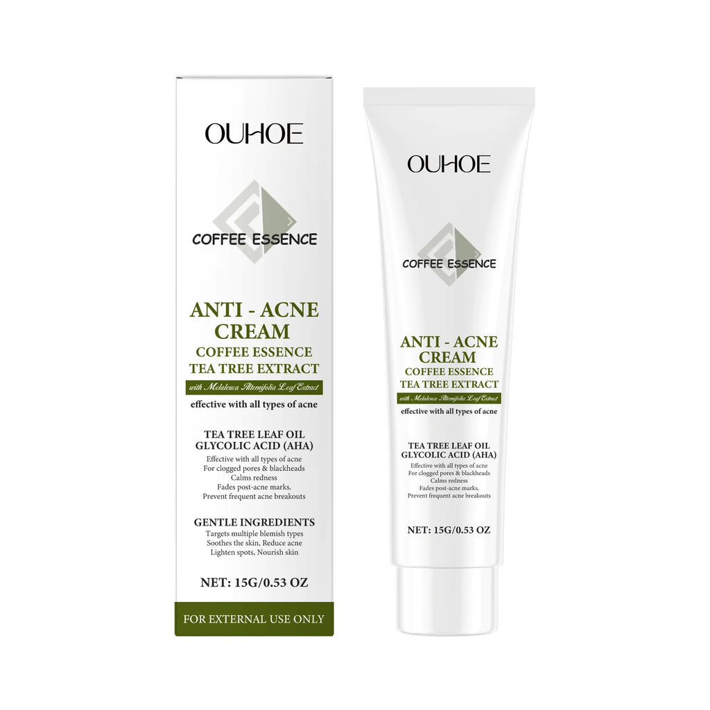Anti Acne Cream Herb Repairing Spot Blemishes Remover Oil Control Shrink Pores Whitening Moisturizing Pimples Treatment Ointment Zpaxo 15g boxed
