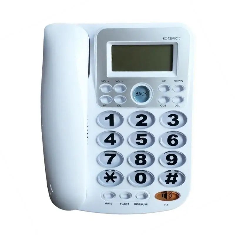 652F Home Landline Fixed Telephone Desk Phone Caller Identification Zpaxo