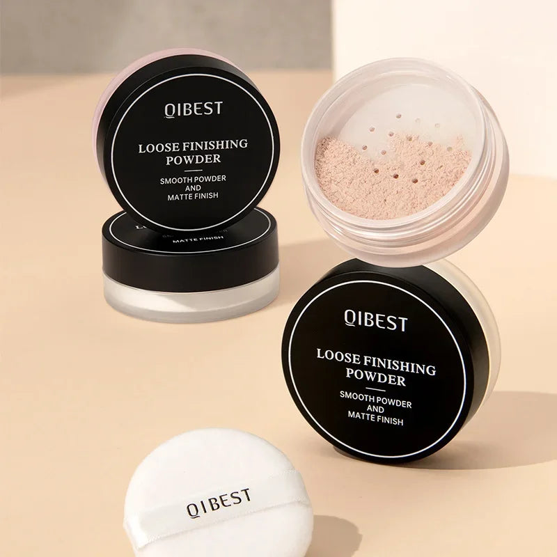Matte oil control loose powder delicate not stuck powder matte oil control makeup setting Zpaxo