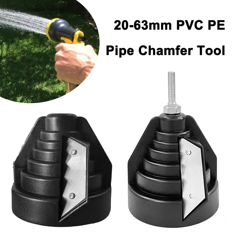 20-63mm PVC PE Pipe Chamfer Tool Pipe External Chamfering Tool PE PVC PP Scraper External Chamfering Tool Pipe Deburring Scraper Zpaxo