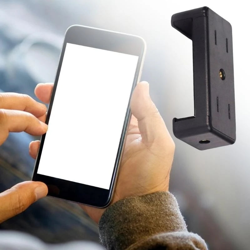 652F Portable Phone Holder Clip Stand Metal Ball Joint Photography Zpaxo