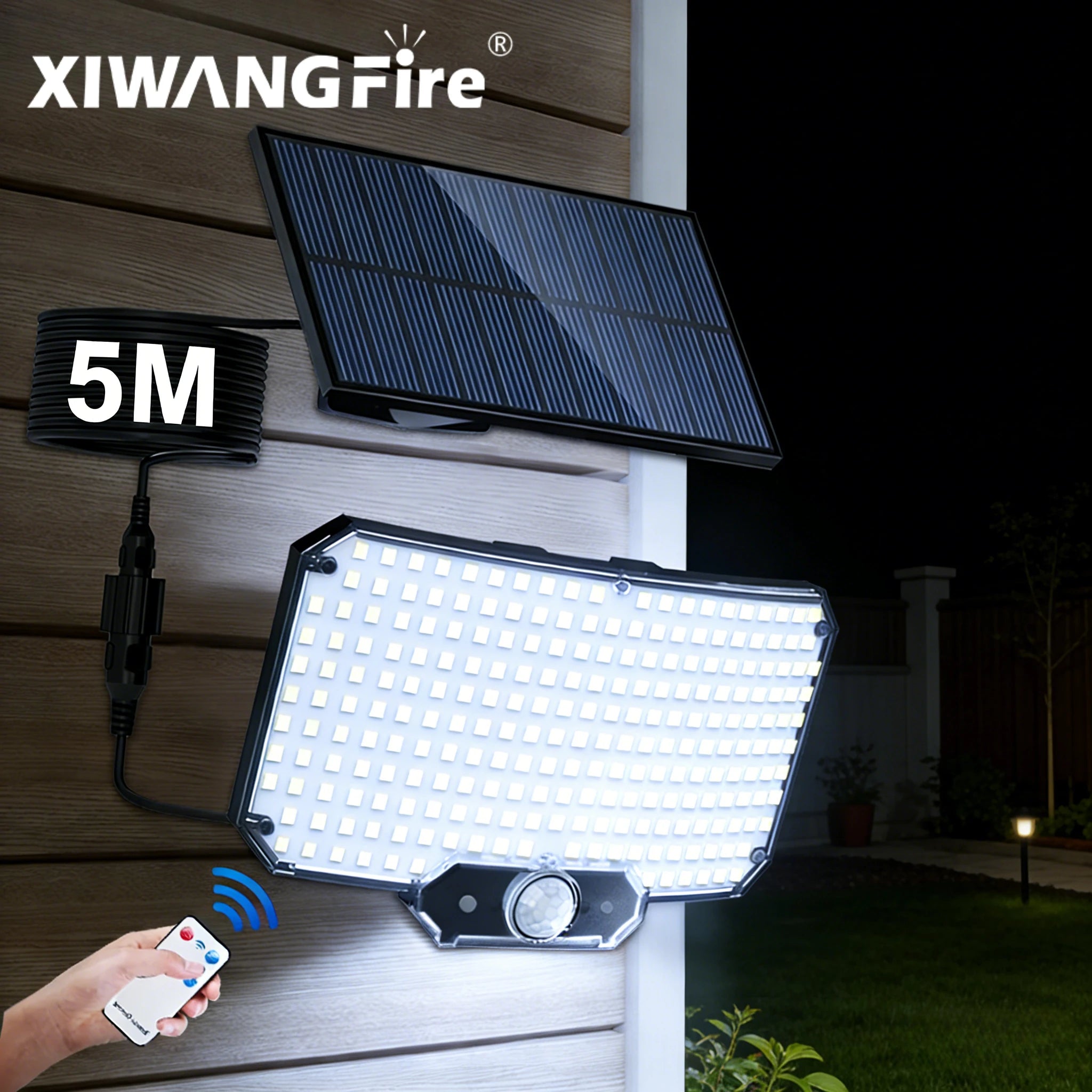 234/280 LED Solar Lights 3 Working Modes Super Bright Motion Sensor Outdoor IP65 Waterproof Flood Wall Security Lights Yard Zpaxo