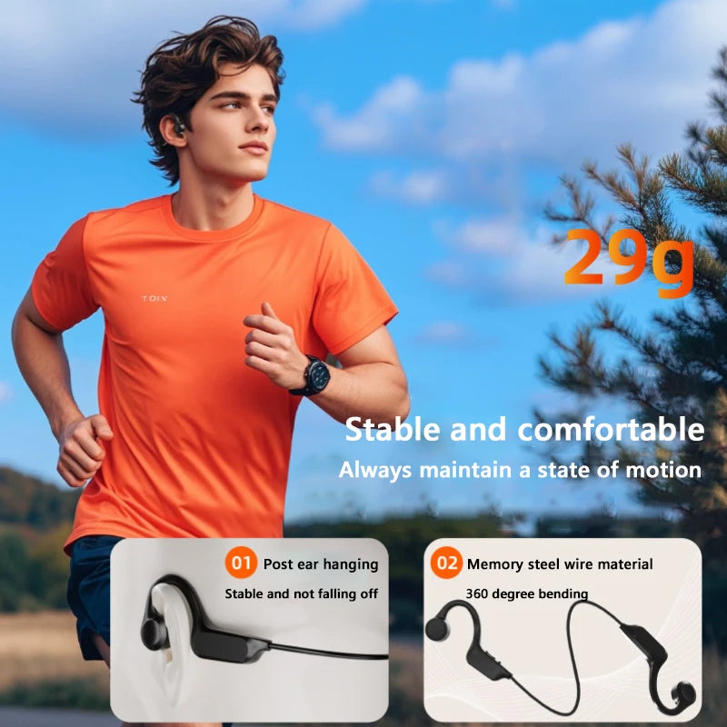G3 Bone Conduction Swimming Headphone Bluetooth IPX8 Waterproof