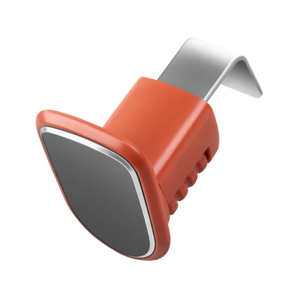 Universal Car Seat Back Hook Adjustable Practical Vehicle Back Seat Organizer Glovebox Hook Mini Automobile Storage Hangers Zpaxo Orange