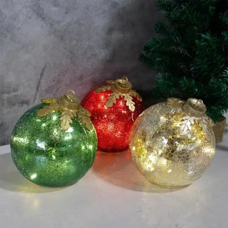 3 Christmas Display Items LED Lights Battery Operation