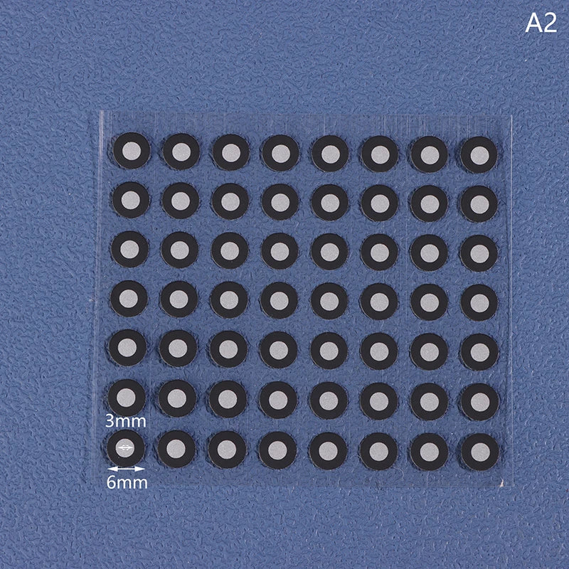 1 Sheet 3D Scanner Identification Points Reflective Markers Dot Zpaxo A2
