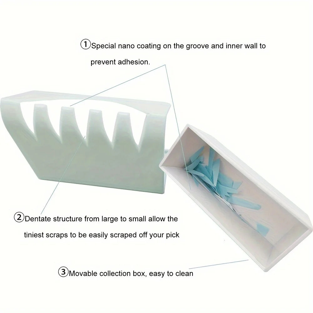 1Pc Weeding Vinyl Tool, Shredded Vinyl Collection Box for Cricut/ Silhouette/ Siser/ Oracal 631 651 751 Vinyl Zpaxo