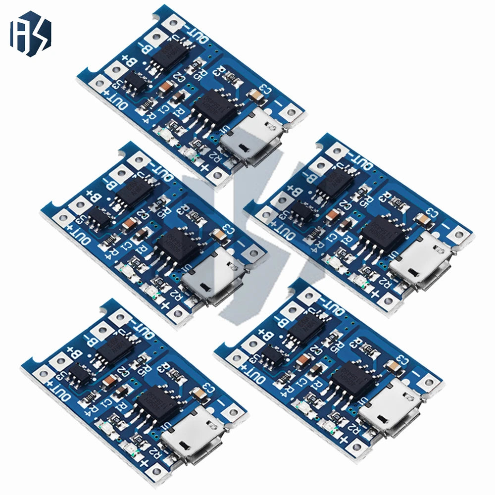 Type-c Micro Mini 5V1A 18650 TP4056 Lithium Battery Charger Module Zpaxo