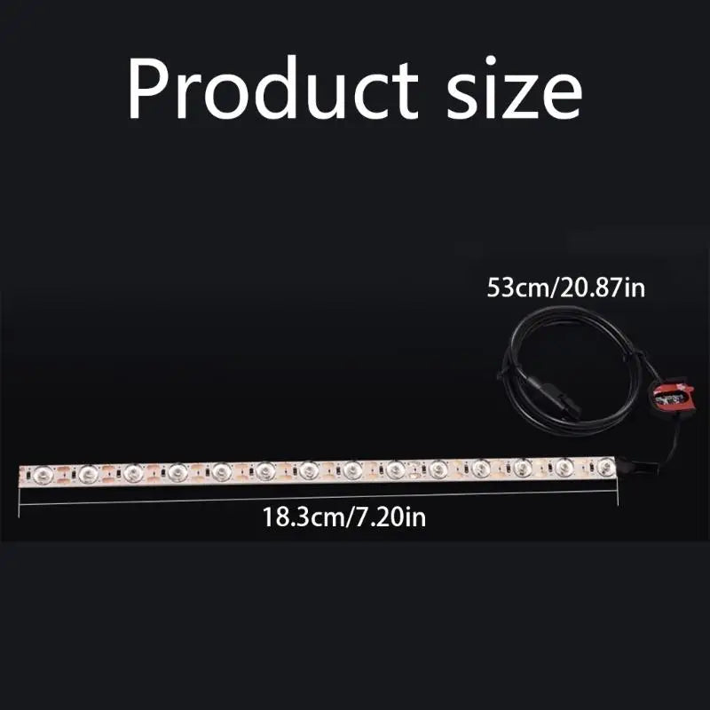 652F Lighting LED Light Bar 290mm For Mini 3D Printer Effortless Installation High Brightness Zpaxo