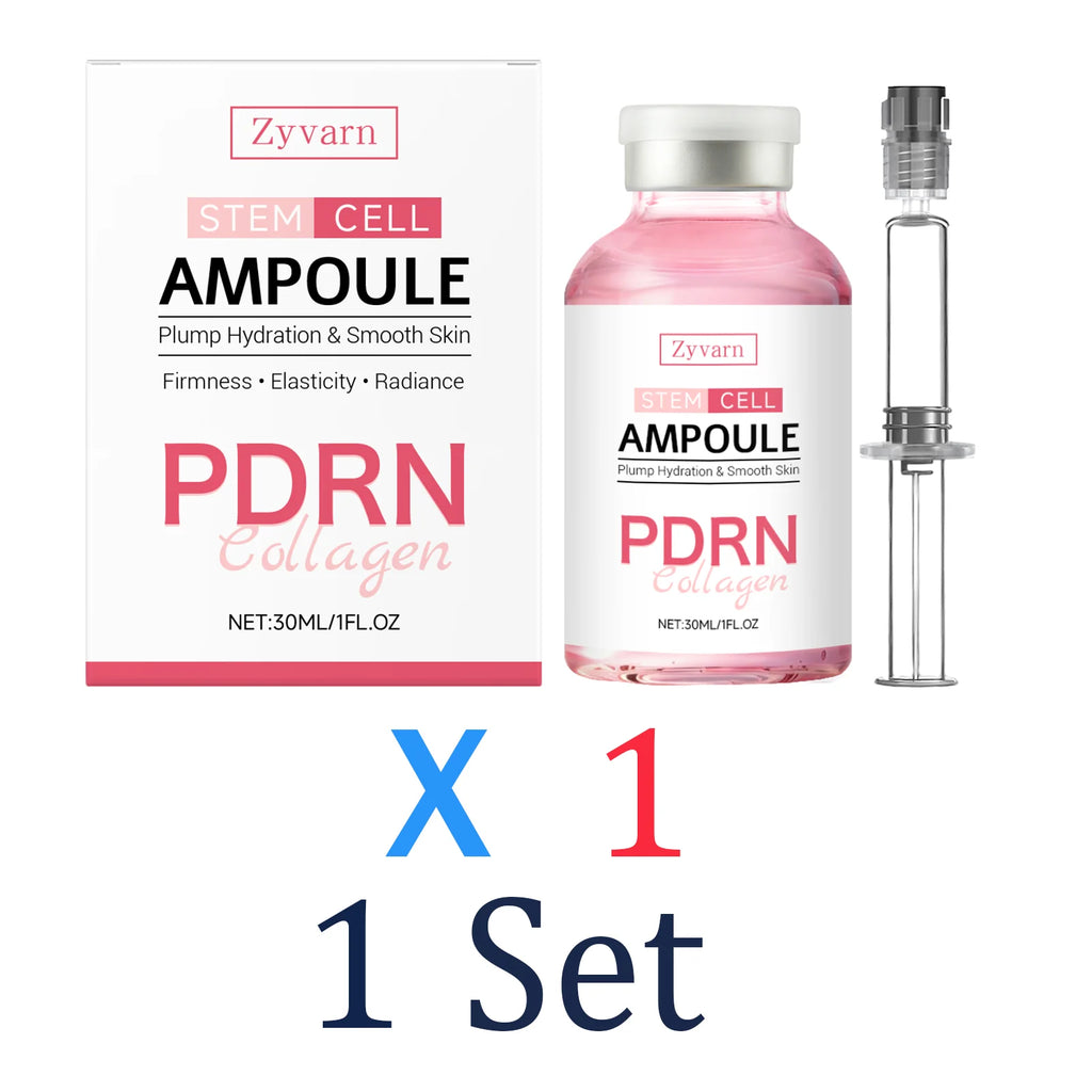 Ampoule for Barrier Protection and Stabilizing and Restoring with Facial Serum as Long Lasting Moisturization and Anti Dryness Zpaxo 1 Set