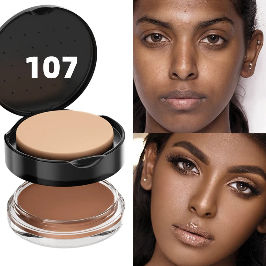 9-Color Coverage Foundation Concealer Cover Anti Dark Circle Freckle Zpaxo 107