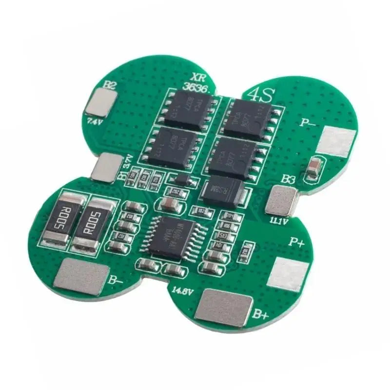 652F 4S 14.8V 15A 4-string Polymers 18650 Lithiums Battery Protections Board Current without Overcharge Protections Zpaxo