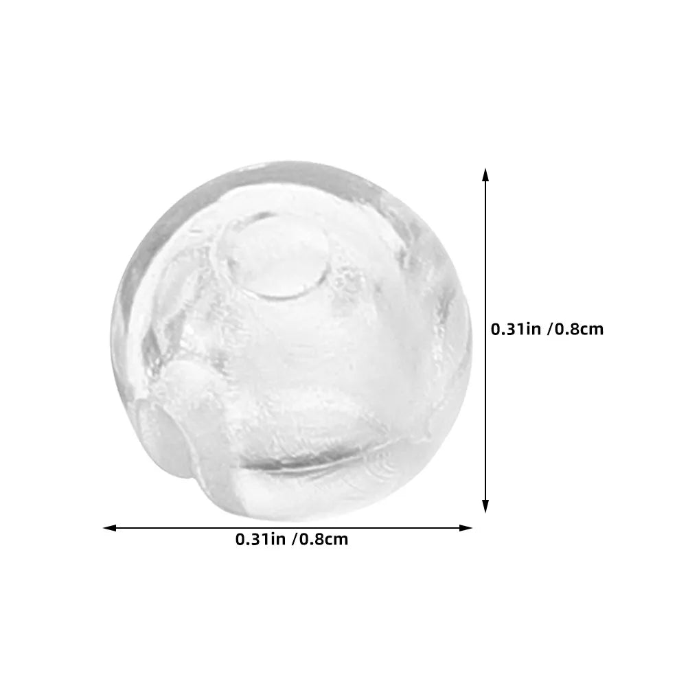 Transparent Beads Chain Stop Clear Vertical Blind Accessories Roller