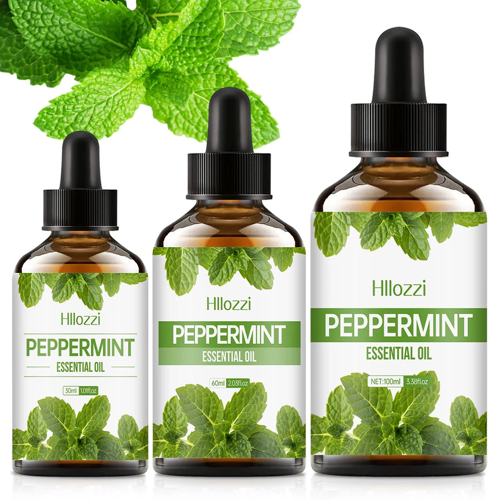 PEPPERMINT ESSENTIAL OIL High-quality Moisturizing Nourishing Massage Zpaxo