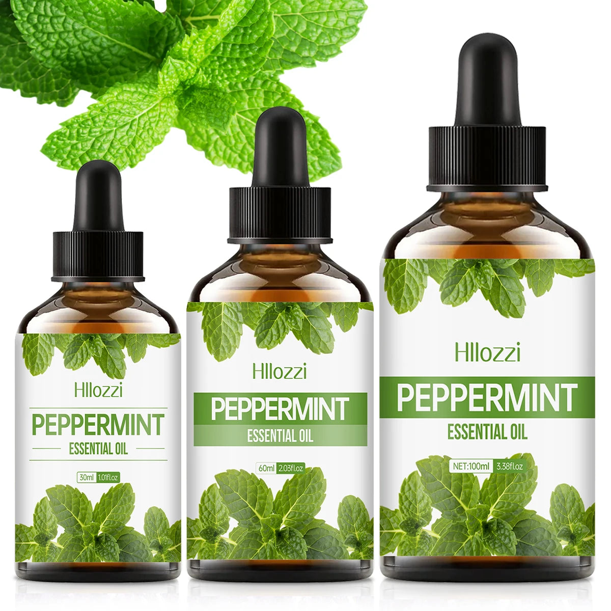 PEPPERMINT ESSENTIAL OIL High-quality Moisturizing Nourishing Massage Zpaxo