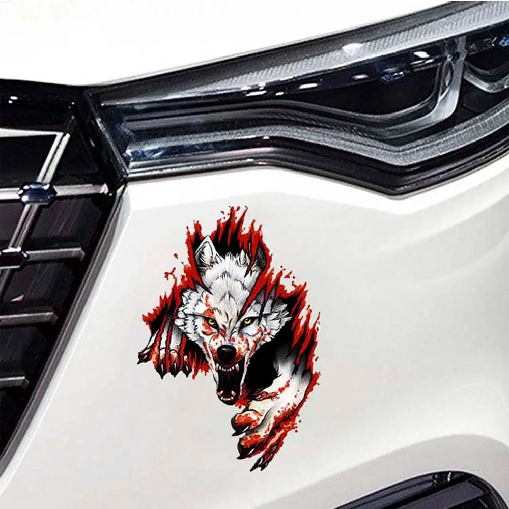 Blocking Car Styling Accessories Self-adhesive 3D Realistic Sticker Zpaxo