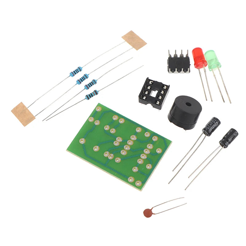 NE555 DIY LED Flasher Signal Generator Circuit PCB Electronics Zpaxo