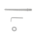 652F 3/8in 1/4in Thread Stainless Steel Ground Tripod Foot Metal Mount Adapter for Monopod Camera Accessories Zpaxo LS055 CN