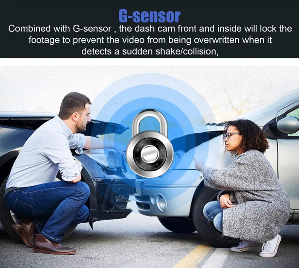 Car DVR HD Dash Camera Video Recorder Parking Monitoring Insede IR
